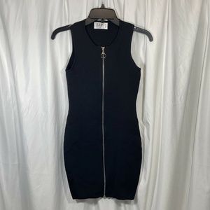 NEW LF Seek The Label Bodycon Zipper Mini Dress XS‎